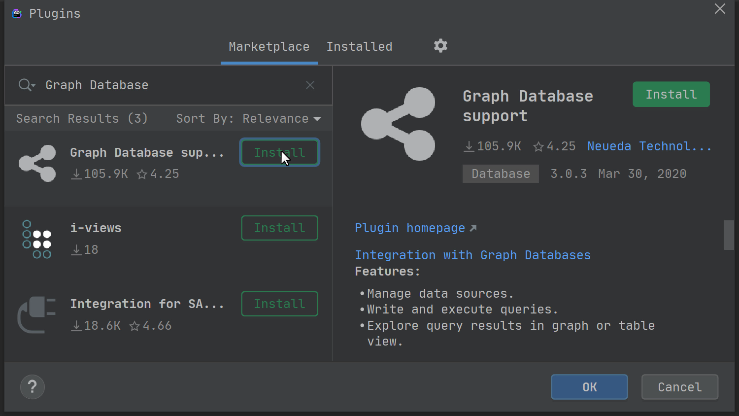 Graph Databases plugin